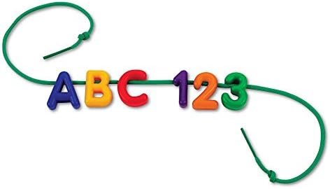 Learning Resources Uppercase Lacing Alphabet - 275 Pieces, Ages 3+, Preschool Learning Must Haves, Teacher and Home School Supplies, Alphabet String Letter for Kids, Back to School Supplies - Image 3