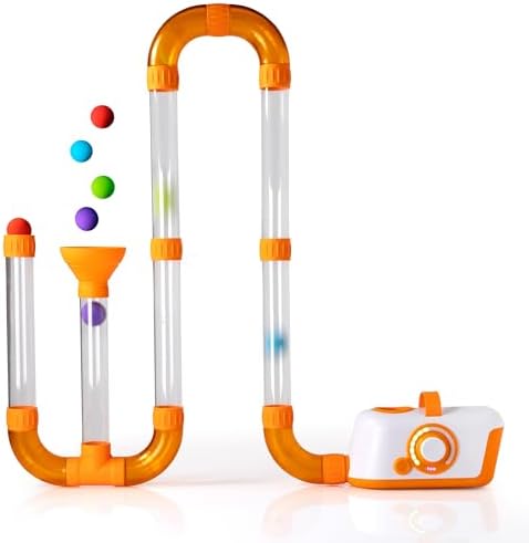 Fat Brain Toys The Original Air Toobz, Air-Powered STEM Building Toys for Kids & Teens, Kids Building Toys, STEM Toys for 3+ Year Old by Unknown