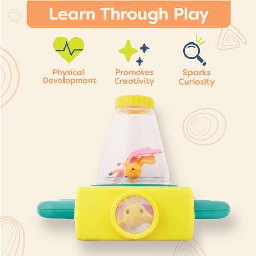 B. toys Kids Microscope Little Explorer Pack 9pc Science Set, Summer - Image 4