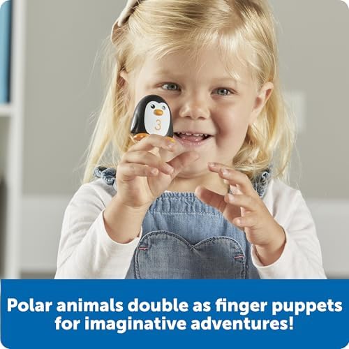 Learning Resources Sort & Seek Polar Animals - 15 Pieces, Age 18+ Months Toddler Learning Activities, Educational Toys, Educational Toy Set Color, Teaching Toys - Image 3