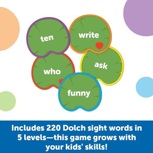 Learning Resources Sight Word Toss, Sight Word Phonics Games, Reading Flash Cards, Ages 5+ - Image 3