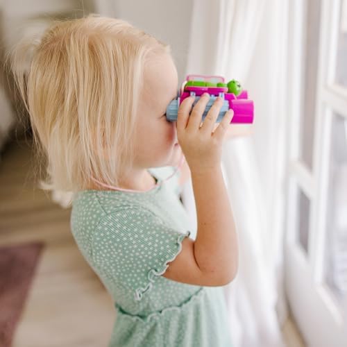 Melissa & Doug Sunny Patch Cutie Pie Butterfly Binoculars - Pretend Play Toy - Image 2