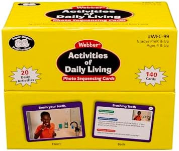 Super Duper Publications | Webber® Activities of Daily Living Photo Sequencing Cards | Educational Learning Resource for Children - Image 2