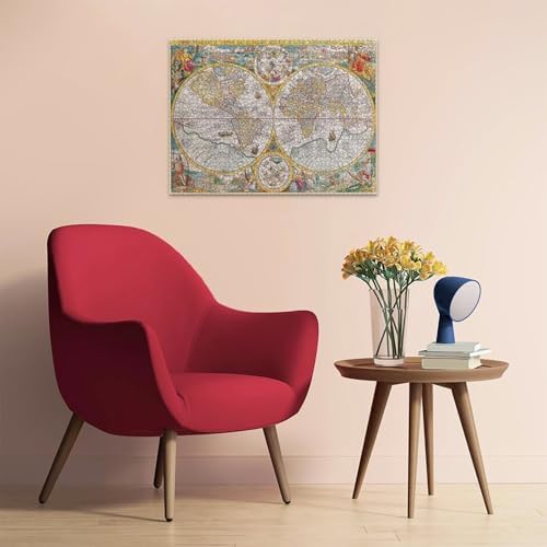 Ravensburger - 12000716 Adult Jigsaw Puzzle - 1594 World Map - Adults and Children from 14 Years Puzzle 80 x 60 cm - Maps, Space & Universe - Image 4