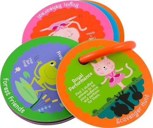MOLLYBEE KIDS Preschool Action Cards Kitty Princess Dance and Play, 3,4 Year Old Girl Gifts - Image 4