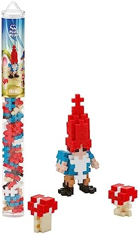 PLUS PLUS Gnome Tube - 3D Figure Building Block Set by Plus-Plus