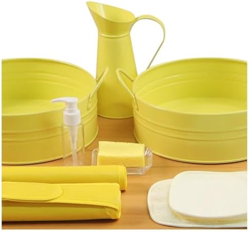 Montessori Kids's Kitchen Dishwashing Work Teaching Aid Set, Daily Life Teaching Aid - Image 3