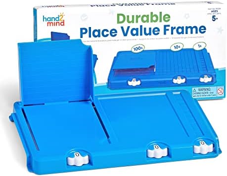 hand2mind Durable Place Value Frame, Math Classroom Supplies by hand2mind