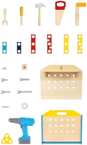 Hape Little Engineer's Workbench Toy - Image 5