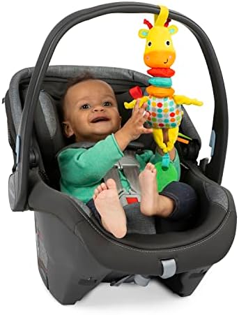 Bright Starts Pull, Play & Boogie Musical Activity Toy for Stroller - Giraffe - Unisex, Newborn + - Image 2