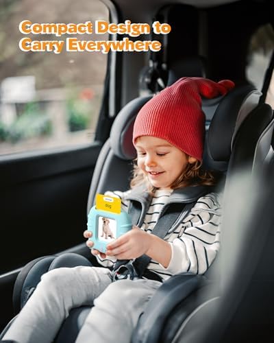 Airbition Talking Flash Cards for Toddlers Ages 1‑4,224 Words English Blue - Image 5