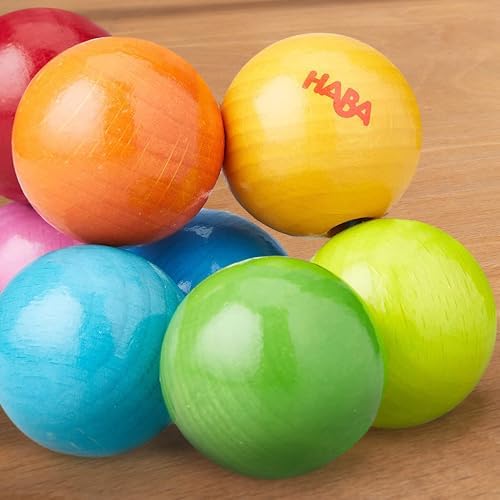 HABA Magica Wooden Grasping Toy Rattle - Baby Teething & Sensory Toy - Image 5