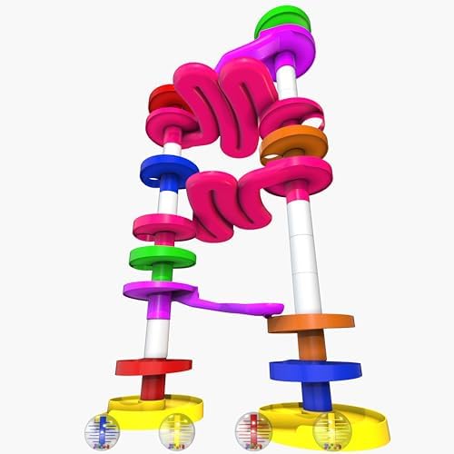 WEofferwhatYOUwant Super Ball Drop Tower - Safe Large Balls Long Ramps 10M+ - Image 2