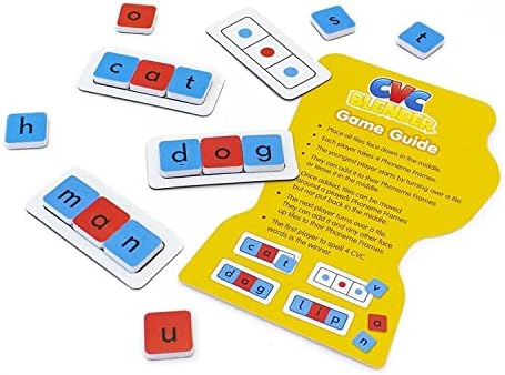Junior Learning CVC Blender - 90 Tile Word Building Game for Kids - Image 2