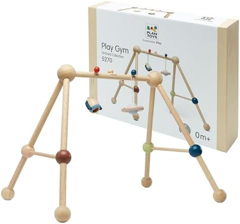 PlanToys® Play Gym Wooden Baby Activity Toy Orchard Montessori Kids Sensory by PlanToys