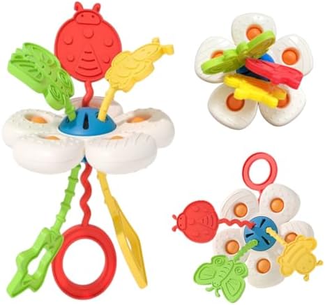 Montessori Toys for Baby Sensory Pull String Development Travel Toys Fidget Educational Learning Activity Gifts for Kids by Kizh