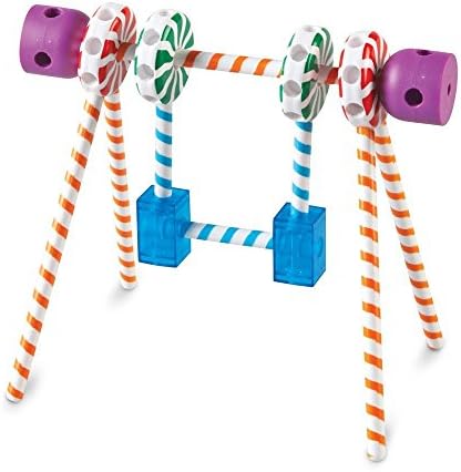 Learning Resources Candy Construction Building Set - Creative Building Toys for Kids, Toddler STEM Toys, Kids STEM Activities, Construction Sets, Preschool Engineering Toy - Image 4