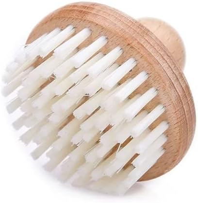 Montessori Kids' Cleaning Brush, Natural Beech Wood Dust Brush with Soft Bristles, Child-Sized Hand Broom - Image 3