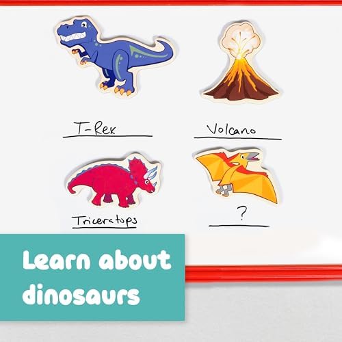 Spark & Wow Wooden Magnets, Dinosaurs, Magnets for Kids Ages 2+ - Image 6