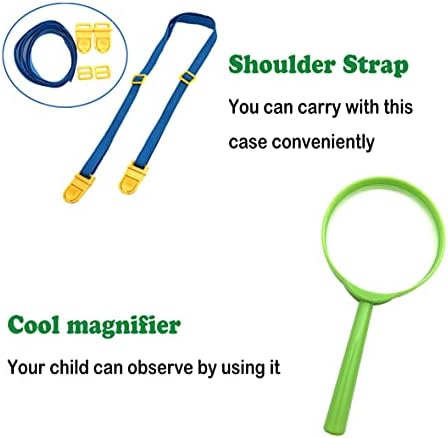 Bug Catcher Kit, Kids Bug Collection Kit, Outdoor Nature Explorer Kit with Tweezers, Magnifying Glass, Science Educational Kit, Bug Observation Container for Boys and Girls - Image 6