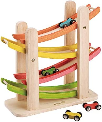 EverEarth Ramp Racer Wooden Race Track for Cars by EverEarth+-+Sustainable+Toys