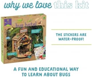 Craft-Tastic — Make A Bug Hotel — DIY Nature Craft Kit — No Tools Needed — Decorate Your Hotel with Stickers — Ages 4+ with Help - Image 5