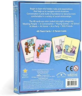 eeBoo: What Do I Do - 48 Conversation Flashcards, Develops Empathy Through Friendly Illustrations of Social Situations, Develop Social and Emotional Intelligence, for Ages 3 and up - Image 3