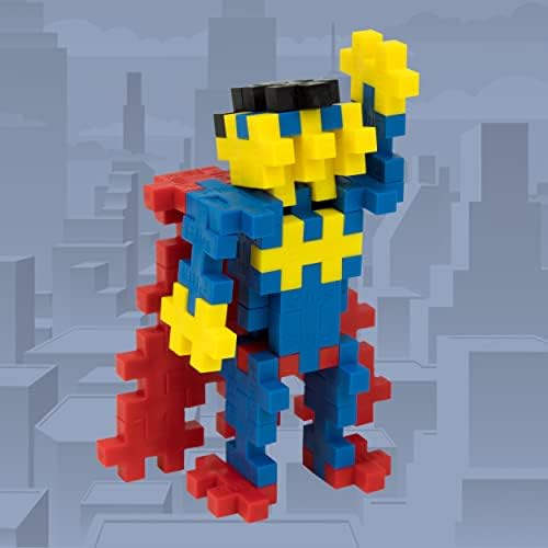 PLUS PLUS Superhero Tube - 3D Figure Building Blocks Set - Image 2