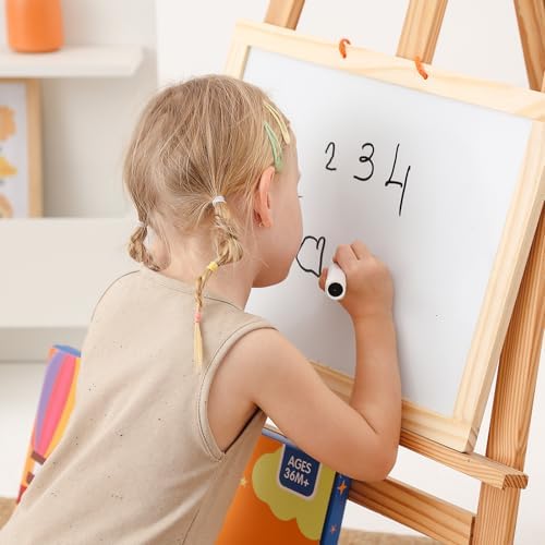 GRINNIE USA Map Puzzle for Toddlers 3 4 5 Years Old, Magnetic Wooden Jigsaw Learning Puzzle with Writing Board for Kids Age 4-6, Preschool Educational Toy Gift for Boys Girls Birthday Christmas - Image 4