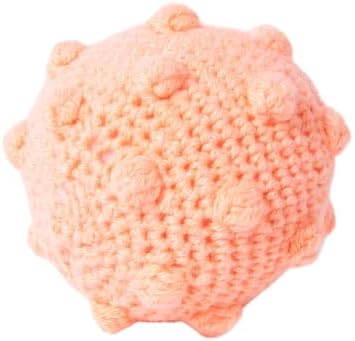 Adena Montessori Soft Knit Sensory Ball with Bell, 6-12mo by AdenaMontessori