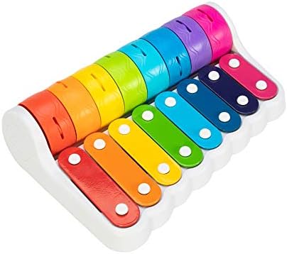 Fat Brain Toys Rock ''N Roller Piano - Musical Bells for Babies & Toddlers by Unknown
