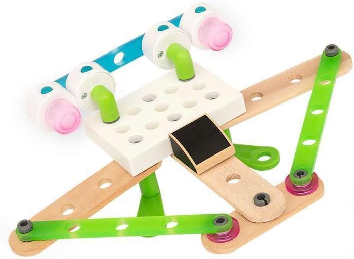 BRIO 34593 Builder Light Set | Wooden Toy Train Set for Kids Age 3 and Up - Image 6