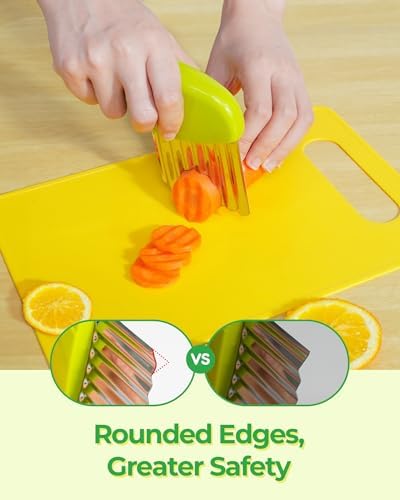 melican Kids Knife Set, 15 Pcs Montessori Kitchen Tools, BPA - Image 5