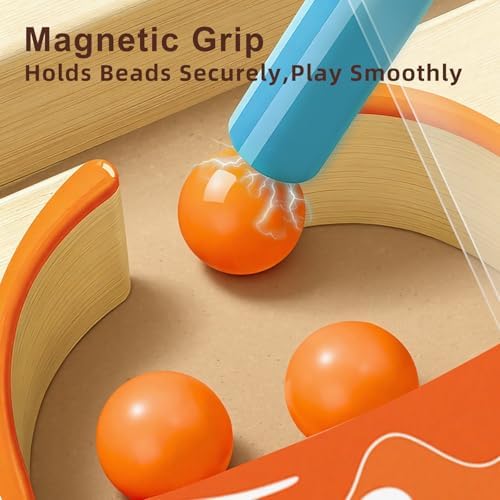 Magnetic Color Number Maze Puzzle Board, Montessori Toys for Toddlers 3-5 - Image 3