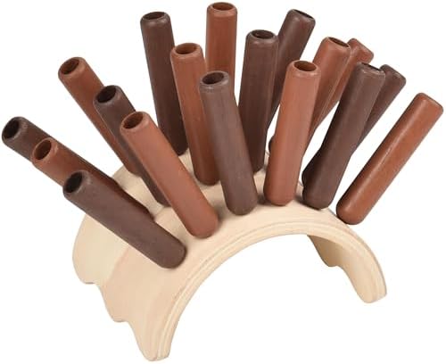 Montessori Eco-Friendly Wooden Jiggle Sticks – Sensory & Fine Motor Development Tool for Ages 12 Months+, Early Childhood & Special Needs Learning by ConstructivePlaythings
