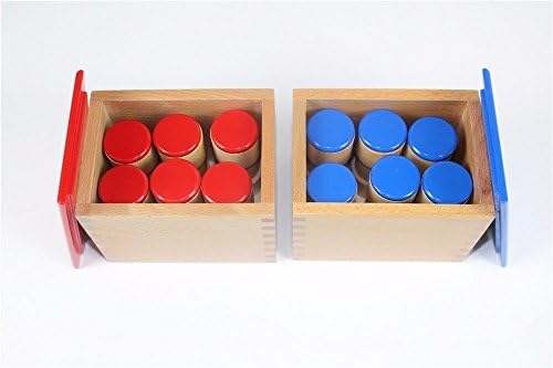 YHZAN New Montessori Sensorial Auditory Material Sound Bottles - Sound Cylinders Sound Boxes Kids Educational Toys - Image 4
