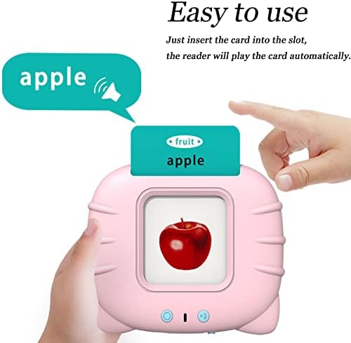 Startcan Toddler Learning Toys for 2 3 4 5 Year Old Girls, Autism Sensory Toys for Autistic Children, Speech Therapy Toys, 112 Cards - 224 Sight Words Talking Flash Cards - Image 2