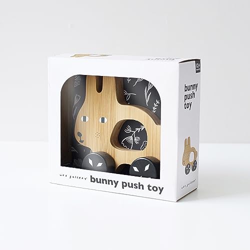 Wee Gallery Bunny Push Toy, Rolling Toy, Classic Motion Toys for Child Motor Skills, Balance, Roll Along Play, and Animal Nursery Decor (Baby, Toddler, Kids) - Image 5