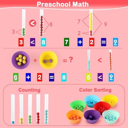 INIFEIDALA Montessori Wooden Educational Toys for 3-6 Year Olds - Image 3