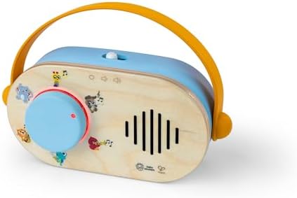 Baby Einstein + Hape Discovery Radio Toy Radio with Music & Lights, Ages 6 Months+ by BabyEinstein