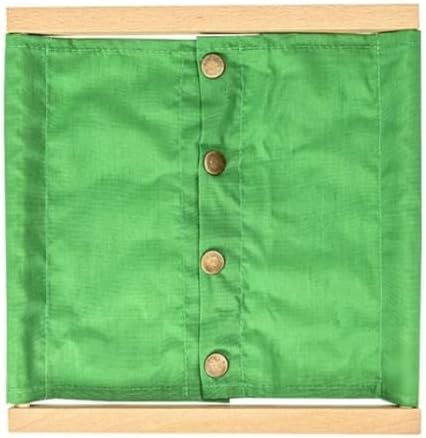 Montessori Wooden Dressing Frame, Practical Life Aids by Unknown