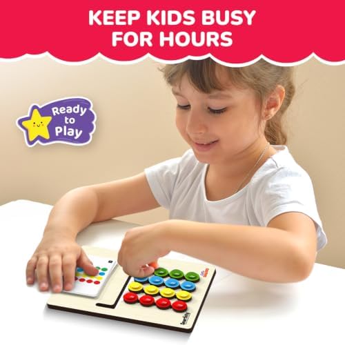 Smartivity Montessori Slide Puzzle - Wooden Toy for Kids 4-8 Years - Image 4