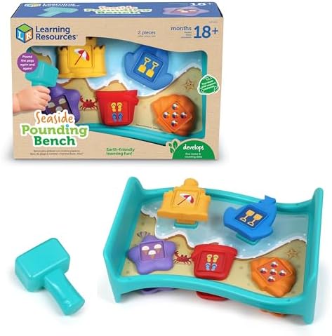 Learning Resources Seaside Pounding Bench by LearningResources
