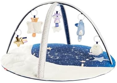 Skip Hop Tummy Time Mat, 3-in-1 Activity Baby Play Gym, Age 0-2y, Celestial Dreams, Grey by Unknown