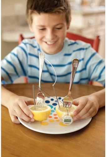 4M KidzLabs Lemon Clock - DIY STEM Science Kit & Battery-Free Digital Clock - Image 5