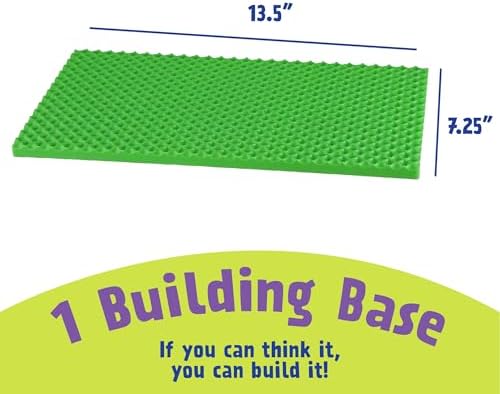POPULAR PLAYTHINGS Playstix Play Base, Construction Toy Set - Image 3