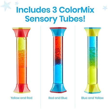 hand2mind ColorMix Sensory Tubes, Calm Down Corner Supplies, Ages 3+ - Image 3