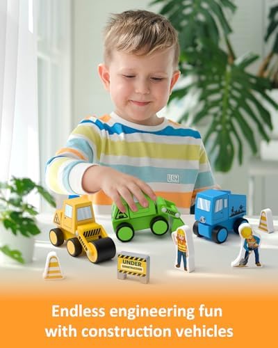 Coogam Snap Together Vehicle Toys for Toddlers, Assembly Building Game - Image 6