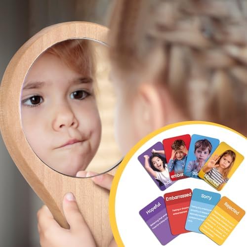 41 Pcs Emotions Flash Cards for Toddlers Feelings Therapy Materials - Image 6