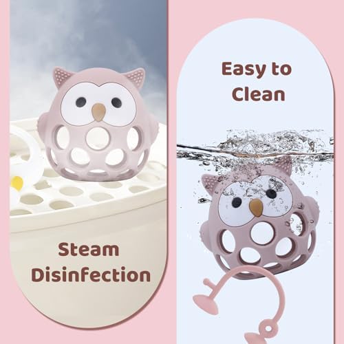 Baby High Chair Toy Teething Chew,Suction Cup Toys,BPA-Free Infant Teether - Image 7
